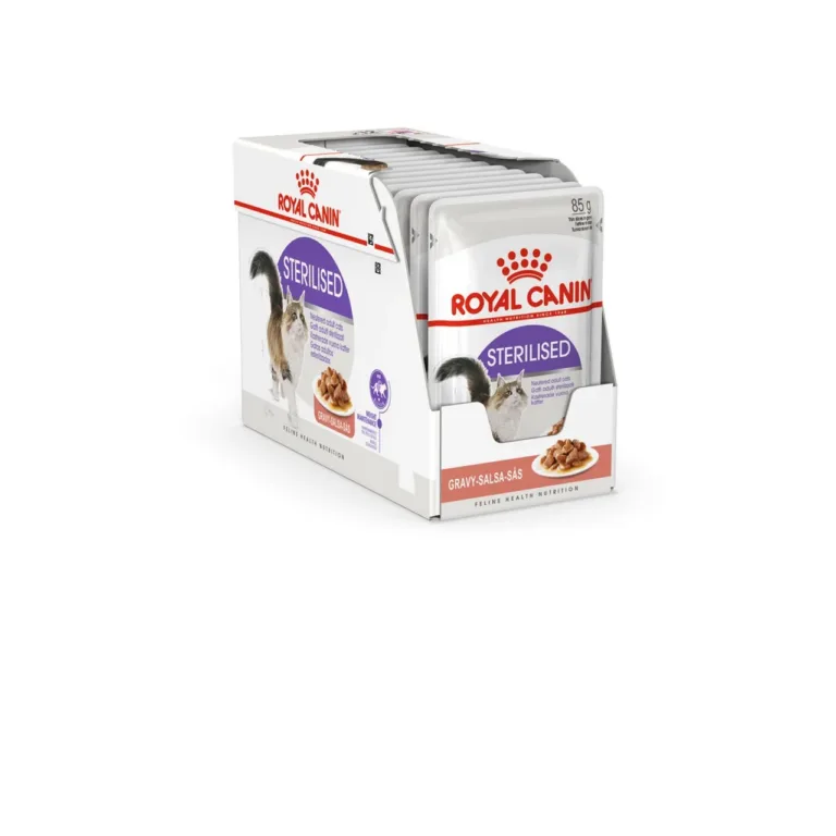 Royal Canin steriliseeritud kassi märgtoidu kast 12 kotiga