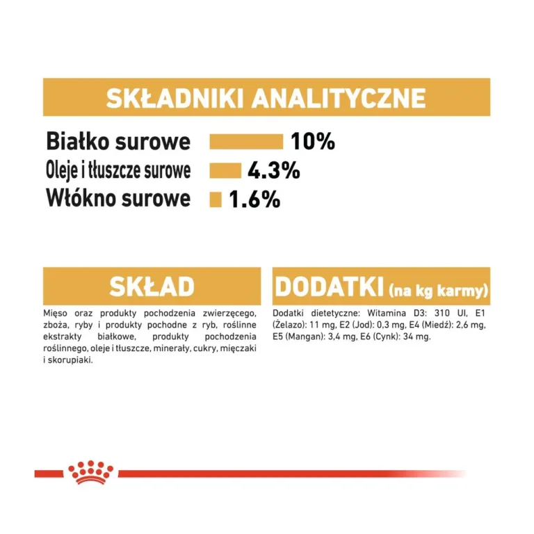 Royal Canin Maine Coon kasside märgtoit koostis ja analüüs