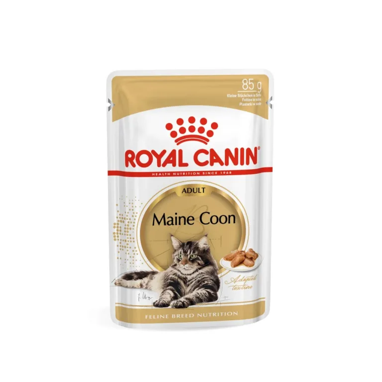 Royal Canin Maine Coon märgtoidu 85g kotike suurendusega