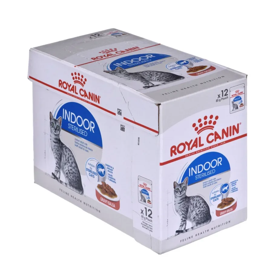 Royal Canin Feline Health Nutrition Indoor Sterilised 12x85g kastmes täiskasvanud steriliseeritud kassitoit – 8