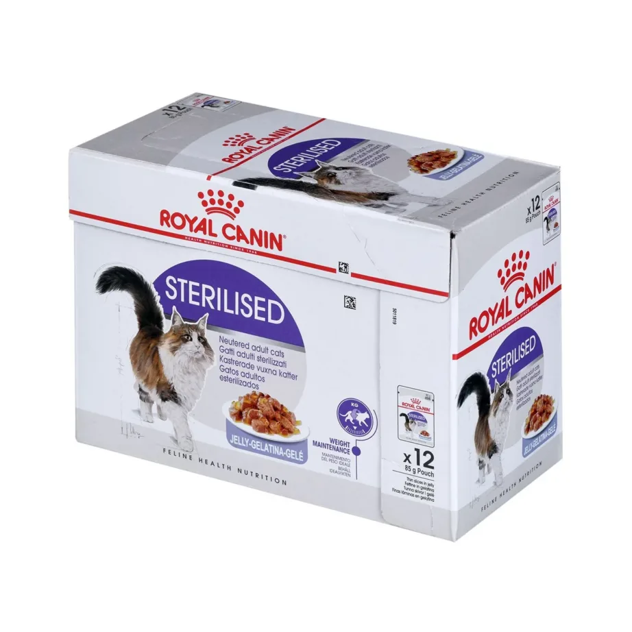 Royal Canin Feline Health Nutrition Sterilised 12x85g linnuliha märgtoit steriliseeritud täiskasvanud kassidele - 2