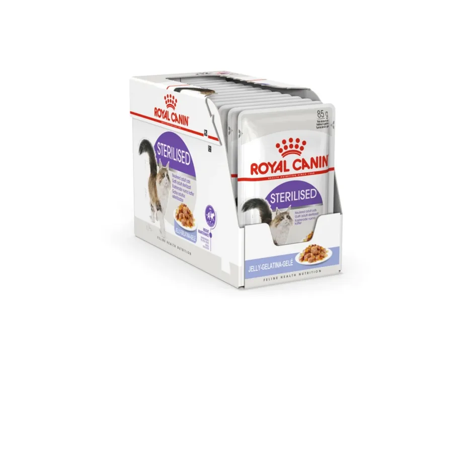 Royal Canin Feline Health Nutrition Sterilised 12x85g linnuliha märgtoit steriliseeritud täiskasvanud kassidele - 4