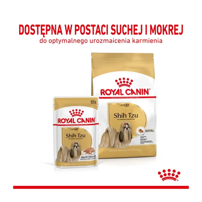 Royal Canin Shih Tzu kuiv- ja märgtoidu pakid koos