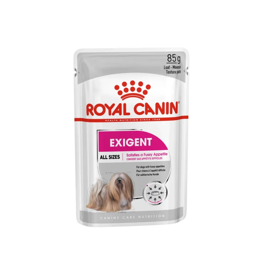 Royal Canin Care Nutrition Exigent 12x85g linnuliha märgtoit valivatele täiskasvanud koertele