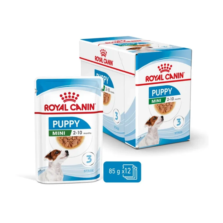 Royal Canin Mini Puppy märgtoit ja 12x85g karp