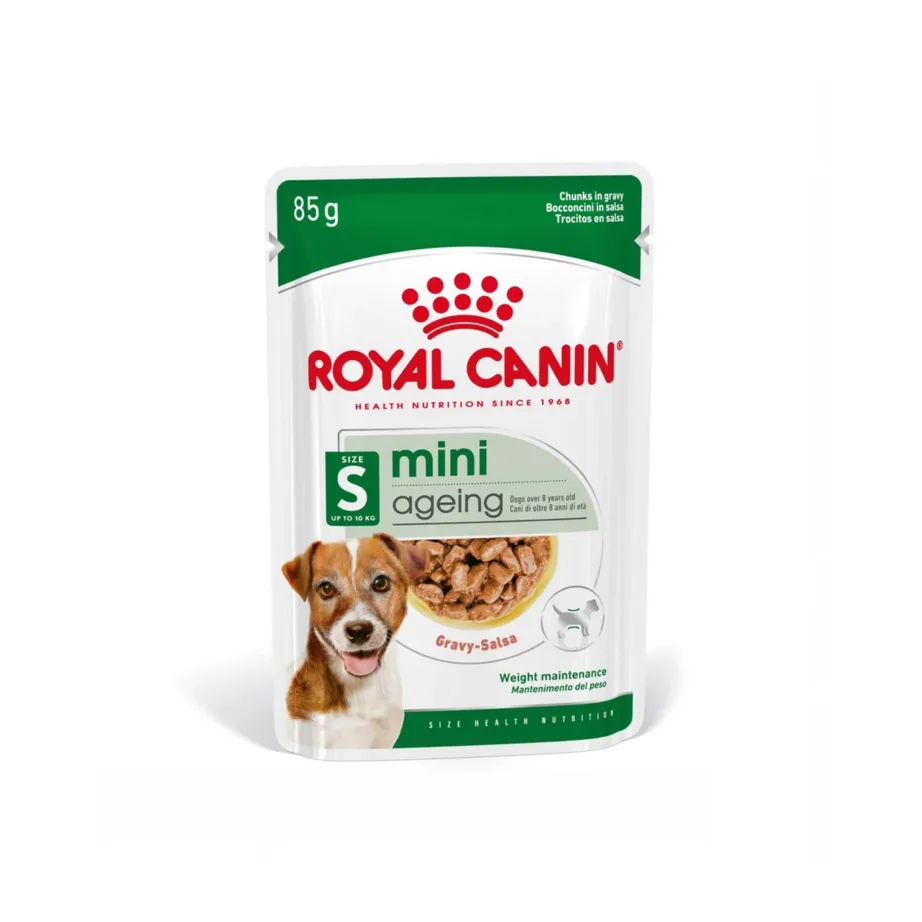 Royal Canin Mini Ageing 12x85g märgtoit väikest tõugu eakatele koertele, linnulihaga – 2