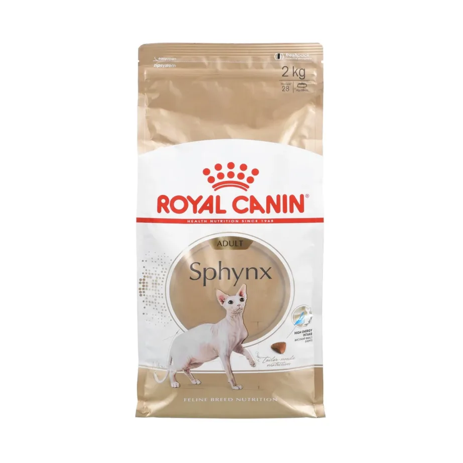 Royal Canin Sphynx Adult 2 kg kuivtoit täiskasvanud sfinksikassile, kanaliha ja sealiha, Feline Breed Nutrition – 11