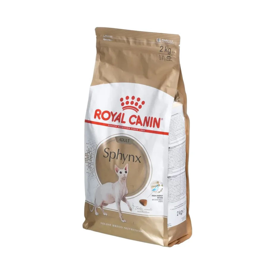 Royal Canin Sphynx Adult 2 kg kuivtoit täiskasvanud sfinksikassile, kanaliha ja sealiha, Feline Breed Nutrition – 12
