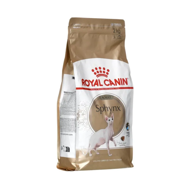 Royal Canin Sphynx Adult pakend vasakult eestvaates