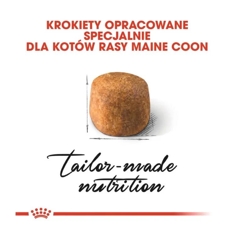 Royal Canin Maine Coon kassitoidu graanul lähivaates