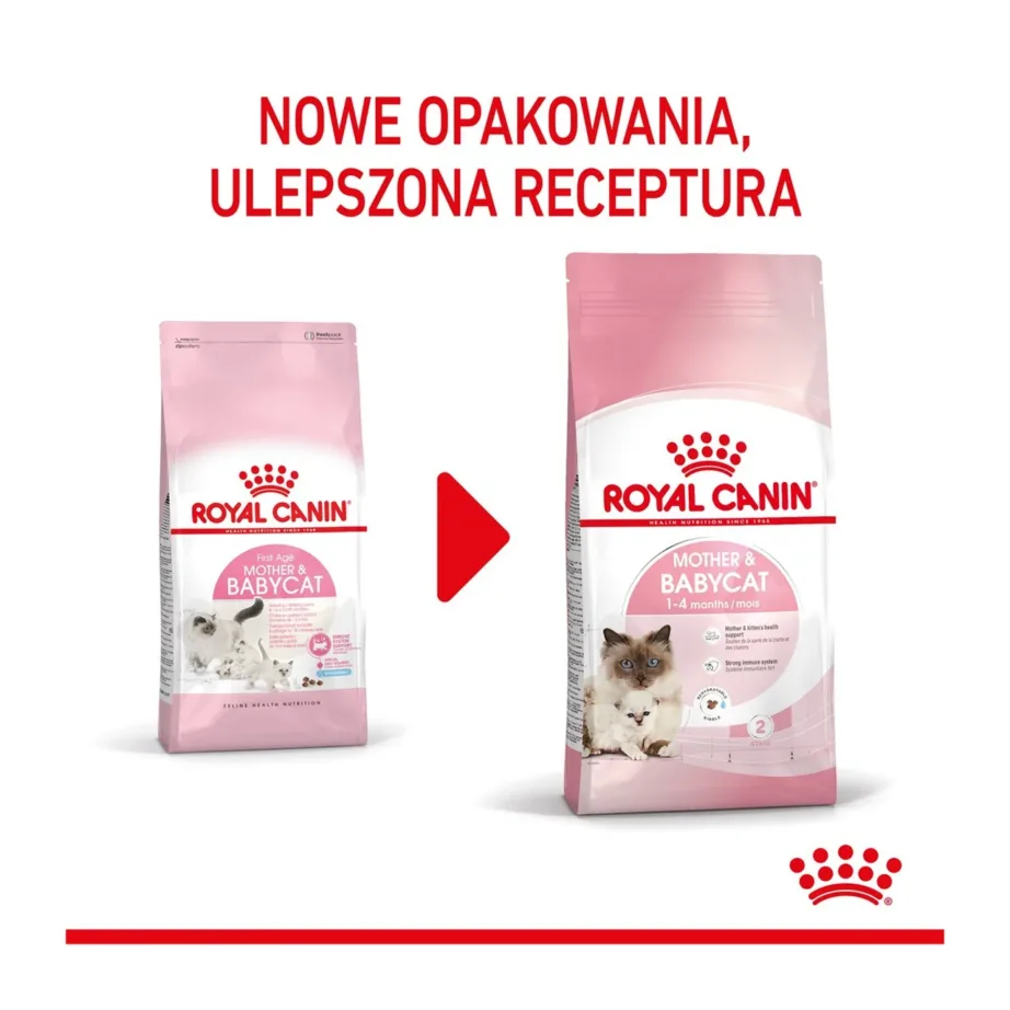 Royal Canin Mother & Babycat 2 kg kuivtoit tiinetele ja imetavatele kassidele ning kassipoegadele – 10
