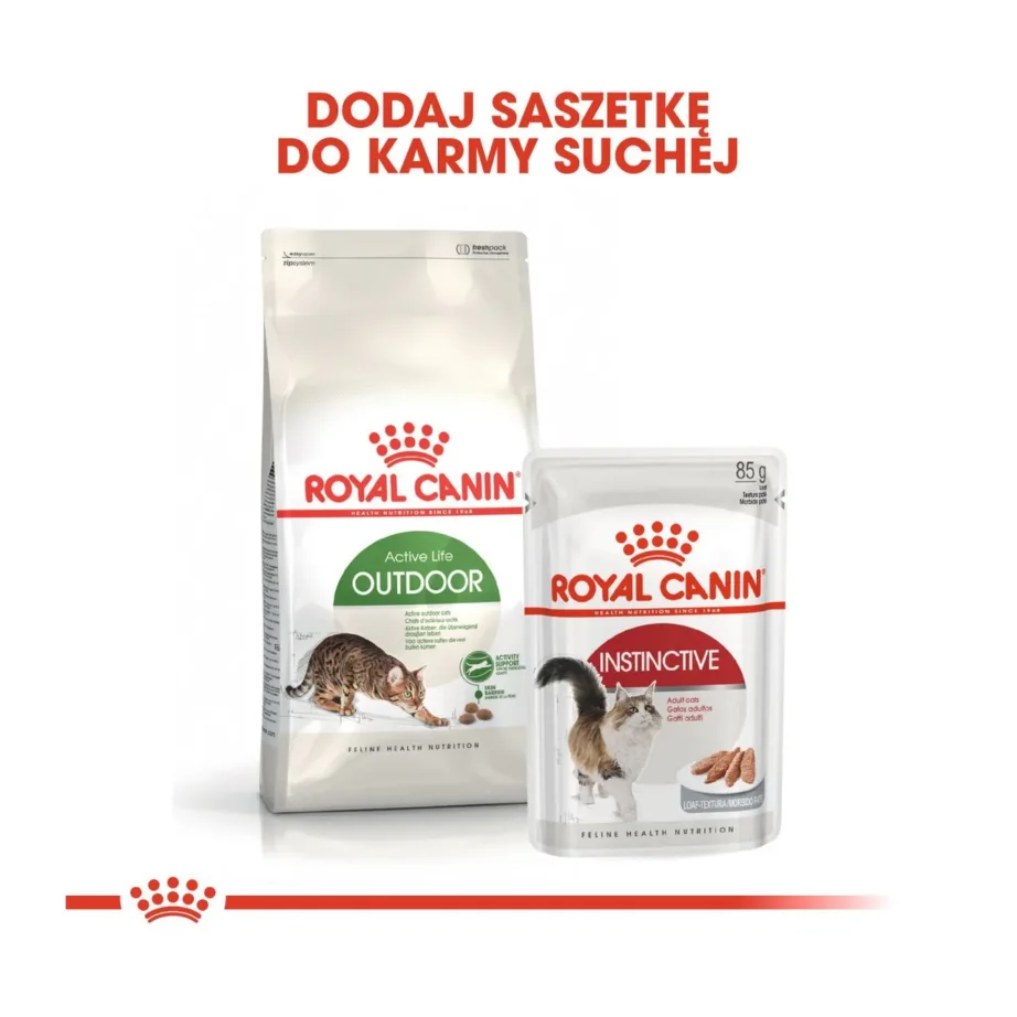 Royal Canin Feline Health Nutrition Outdoor 400 g linnulihaga kuivtoit aktiivsetele täiskasvanud kassidele – 2