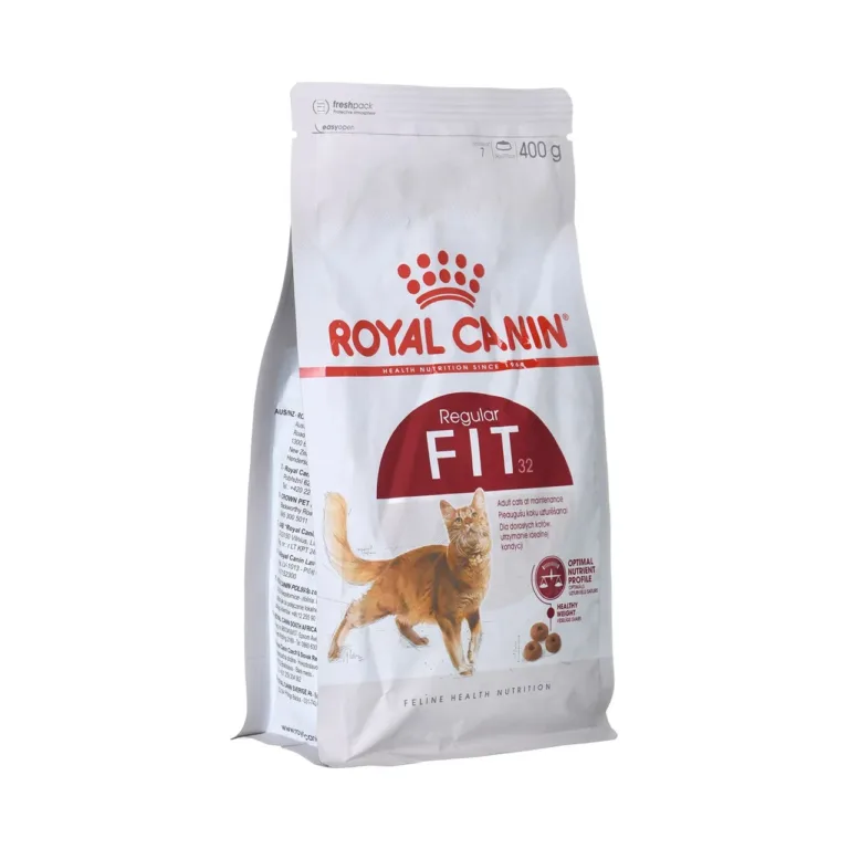 Royal Canin Fit 32 400g kuivtoitpakend külgvaates