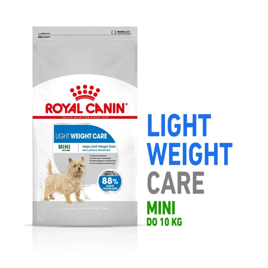 Royal Canin Mini Light Weight Care 3 kg kuivtoit väikestele koertele kaalu säilitamiseks, steriliseeritud ja ülekaalulistele tõugudele – 4