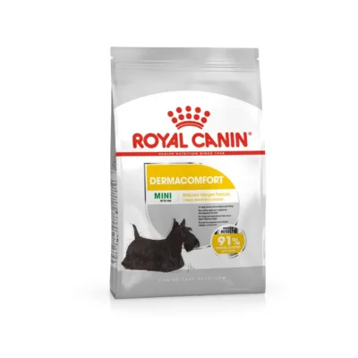 Royal Canin Mini Dermacomfort 3kg kuivtoidu peapilt