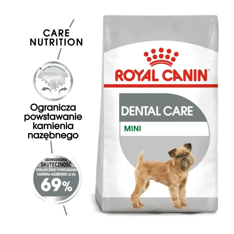 Royal Canin Care Nutrition Mini Dental Care 3 kg kuivtoit täiskasvanud väikest tõugu koertele hambakivi ennetamiseks, linnulihamaitseline – 3
