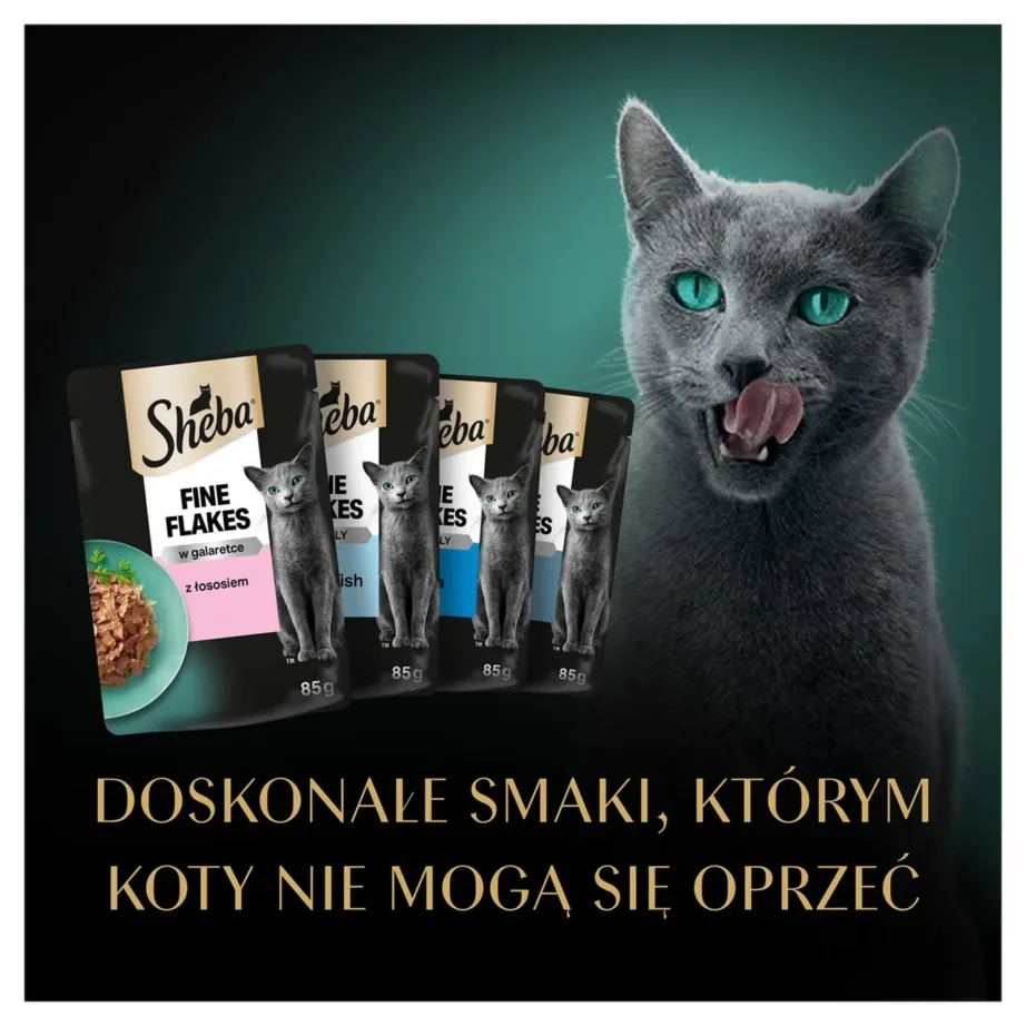 Sheba Delicacy Fishy Flavours Jelly 80x85g teraviljavaba kassitoit – 5