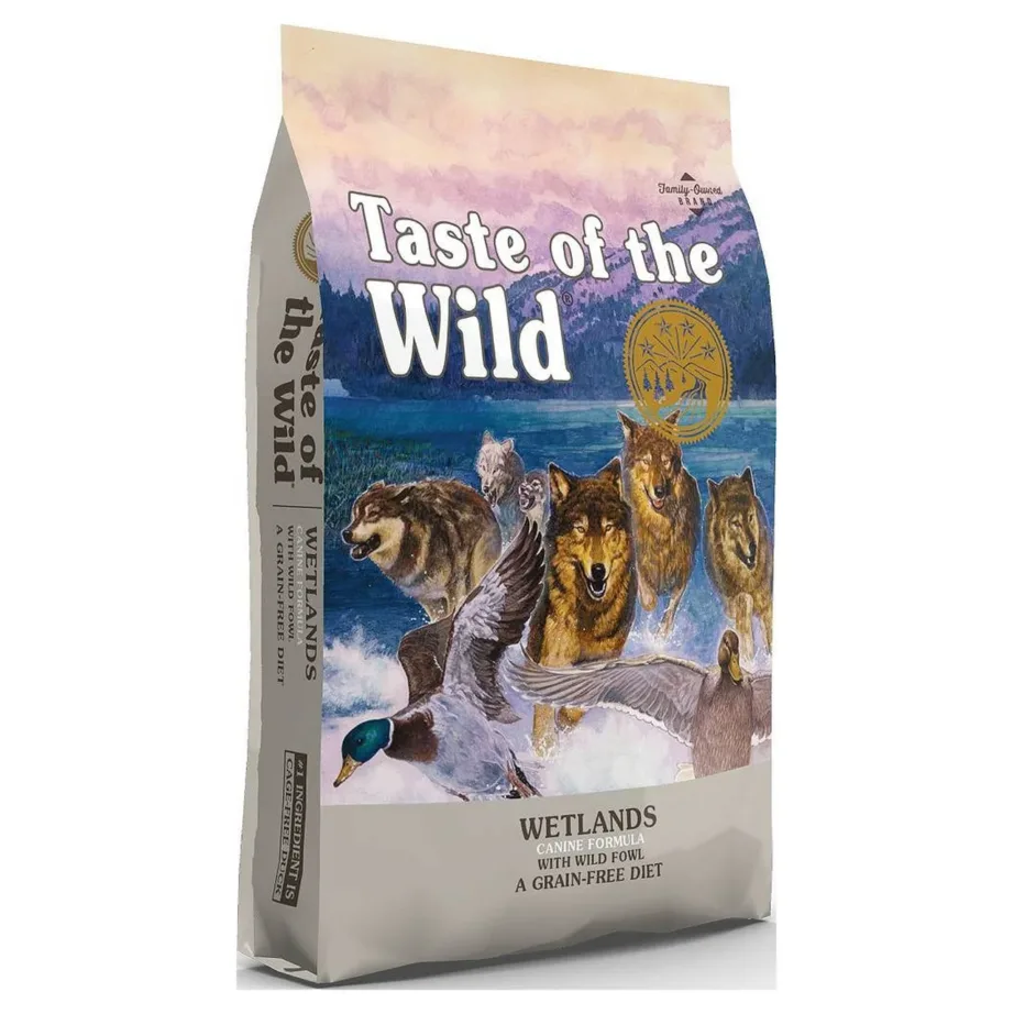 Taste of the Wild Wetlands 5,6 kg gluteenivaba pardimaitseline kuivtoit täiskasvanud ja eakatele koertele