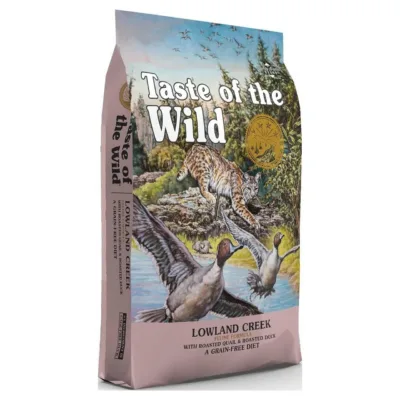 pardimaitseline kuivtoit kassile Taste of the Wild Lowland Creek 6,6 kg