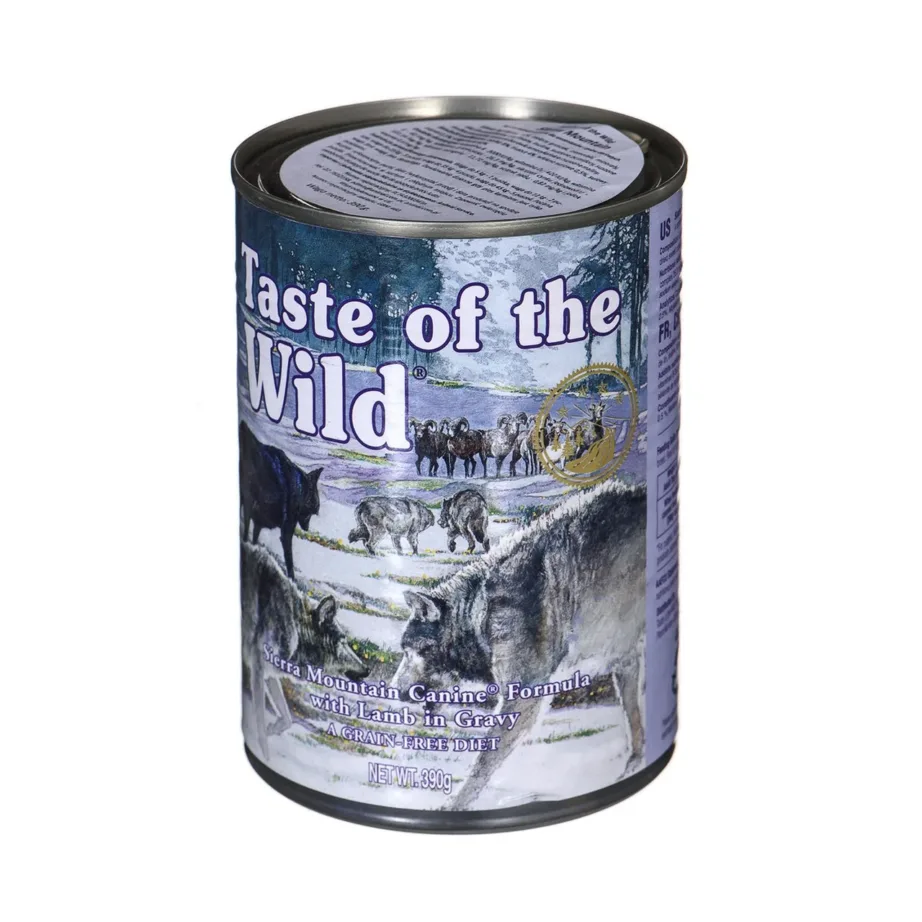 lambaliha märg koeratoit 390 g Taste of the Wild Sierra Mountain purk