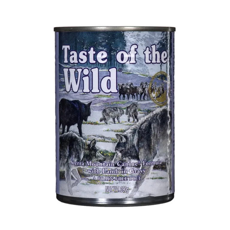 lambaliha märg koeratoit 390 g Taste of the Wild Sierra Mountain eestvaade