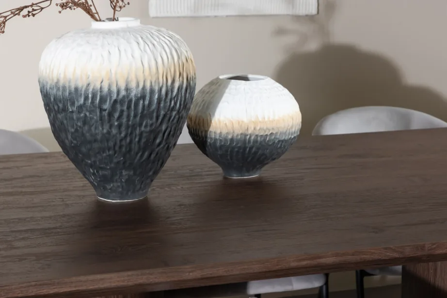 Mokka viimistlusega söögilaud Olivia ja halli velvetkattega söögitool Evelina, GR24537 – 10