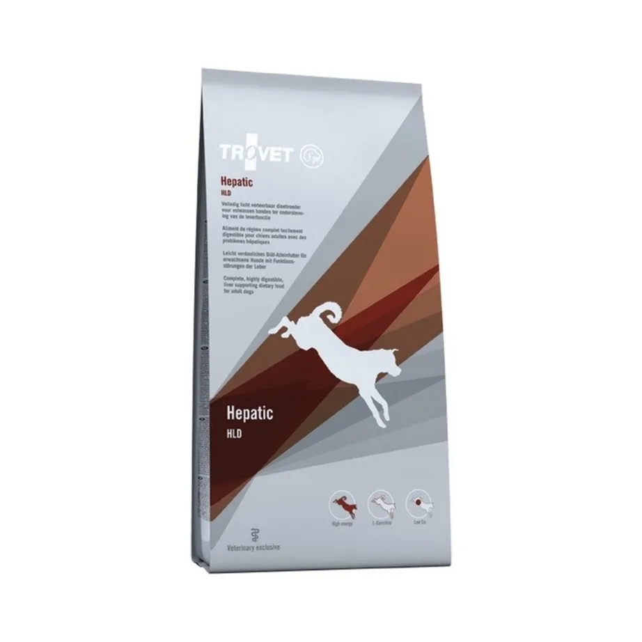 TROVET Hepatic HLD 12,5 kg kanaliha maksadieet kuivtoit koertele, veterinaardieet