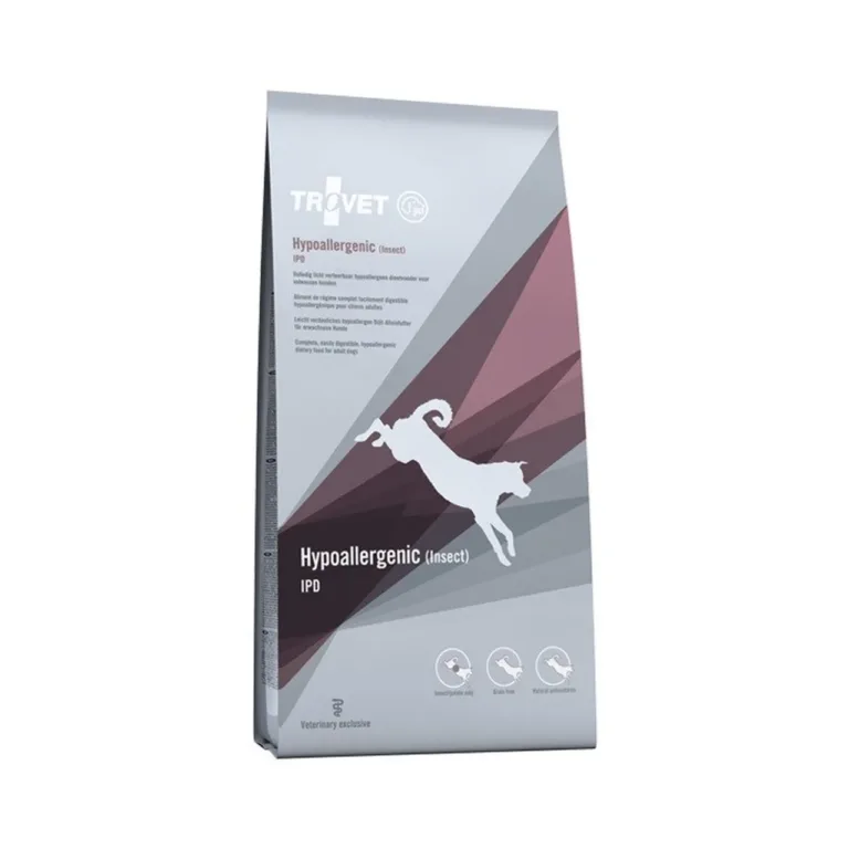putukavalgu kuivtoit koertele TROVET Hypoallergenic IPD 3 kg kott
