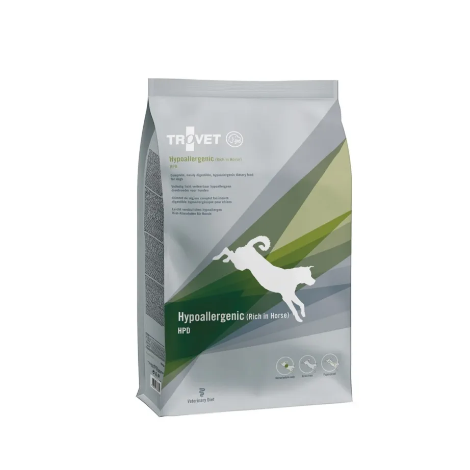 hobuseliha hipoallergeenne koeratoit 3kg TROVET HPD pakk