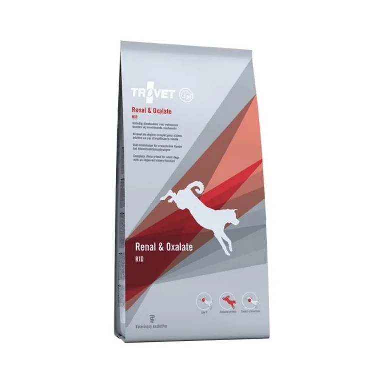 neerudieet kuivtoit koerale TROVET Renal & Oxalate RID 12,5 kg