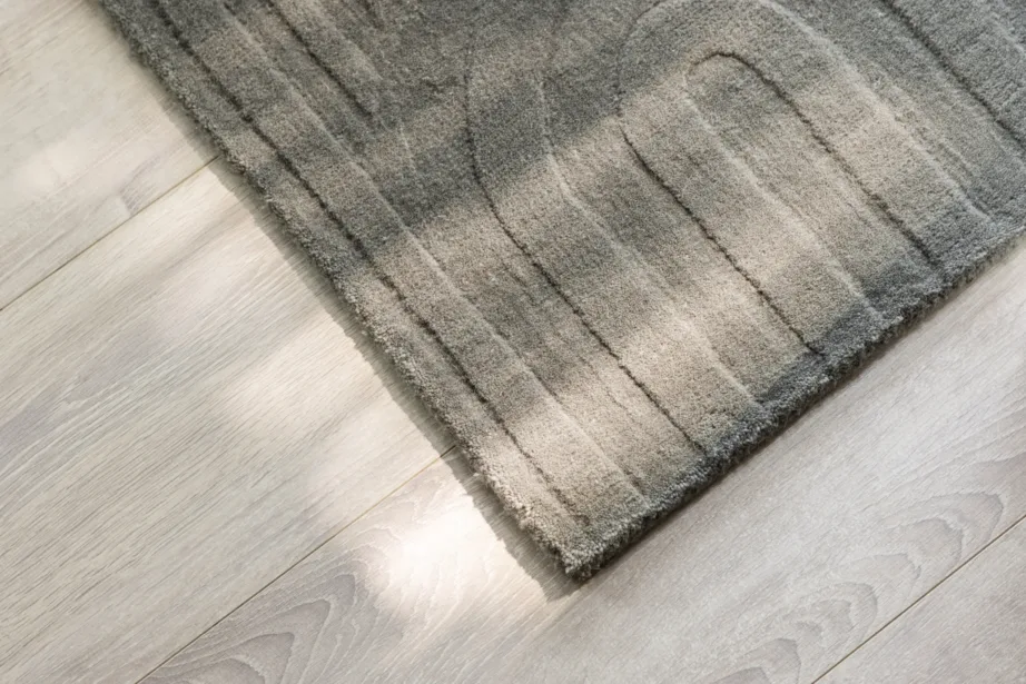 Hõbedase tooniga villavaip Nora, 80 × 50 cm, lühikese karvaga, 19962-331 – 4