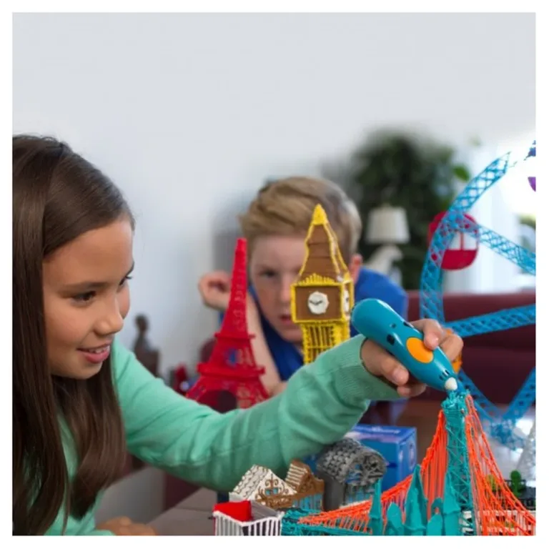 3Doodler 3DS-ECO-MIX2-250 2,5 mm 250 tk biolagunev 3D-pliiatsi plast Start/Build&Play pliiatsile, sinine/roheline/hall/punane