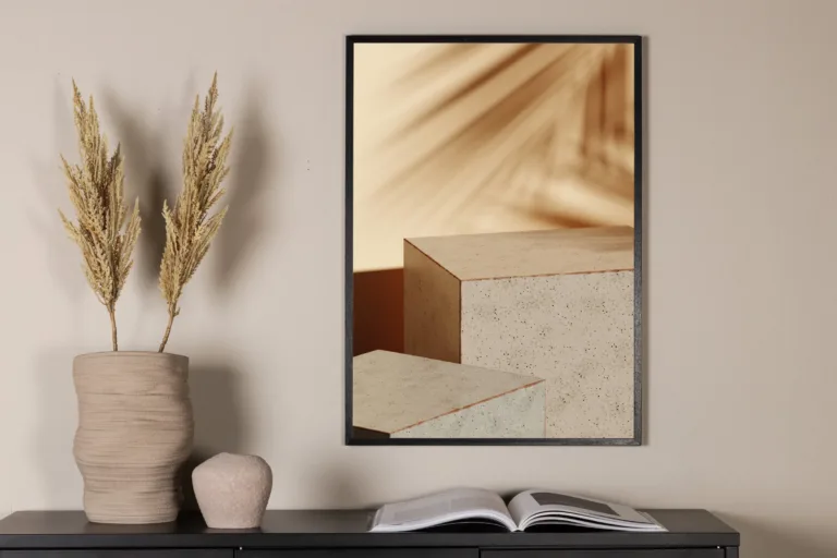 Beež seinaposter Sunflow (70 × 100 cm) - 60003-004