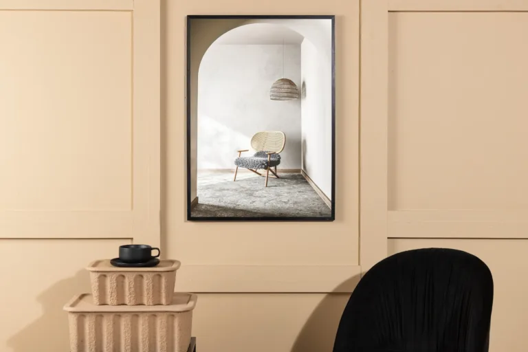 Beež tugitooli poster Lounge Chair (30x40 cm, Venture Home) - 60025-002
