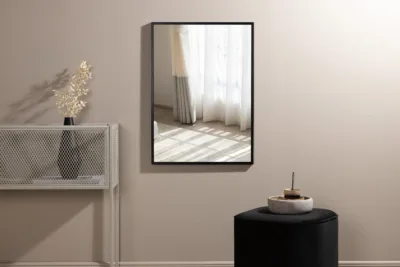 Beež fotoposter "Curtain", 21 x 30 cm (paber) - 60034-001