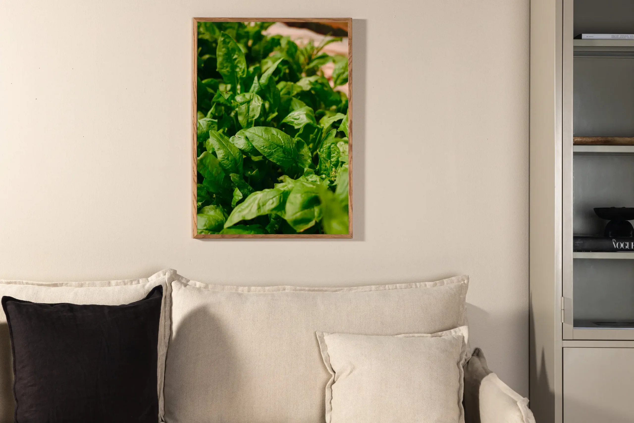 Botaaniline seinaposter Gree leaf (roheline, 21 × 30 cm) - 60076-001