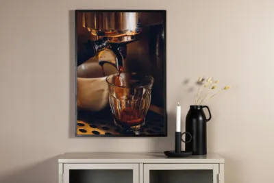 Barrista pruun kohviposter 30x40 cm - 60085-002