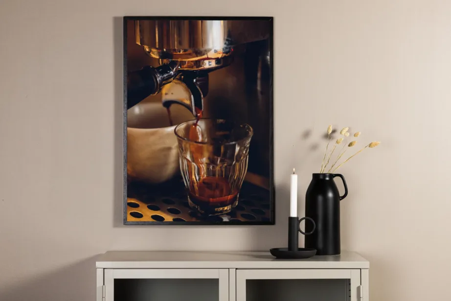 Pruun Barrista köögiposter 50 × 70 cm - 60085-003