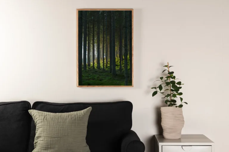Woods looduspilt poster (roheline, 30x40 cm) - 60093-002