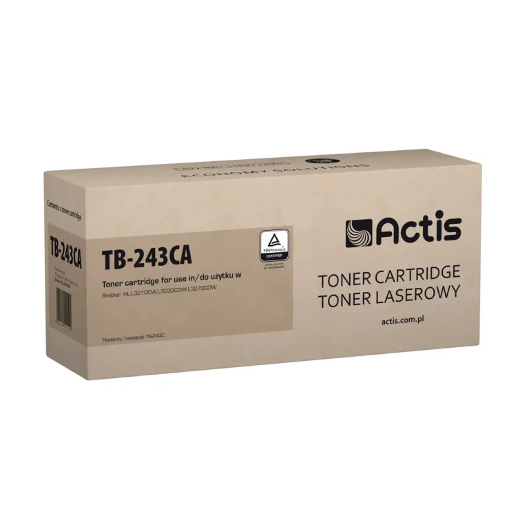 tsüaan tooner Brother TN-243C Actis TB-243CA pakendis