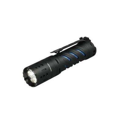 AceBeam E70 MINI 111 mm 2000 lm must LED-taskulamp IP68, valgusvihu kaugus 153 m