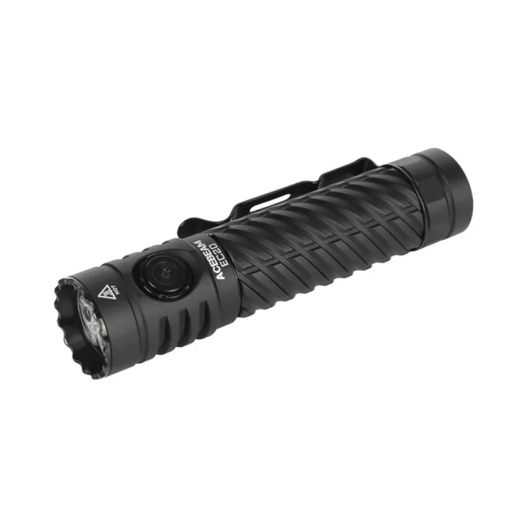 AceBeam EC20 SFT-25R Black 2500 lm LED IP68 taskulamp, 109,5 mm