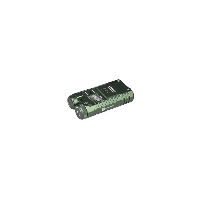 AceBeam M2-X Green 3200 lm IP68 LED taskulamp 18650 Li-Ion akuga, 95x48x29 mm