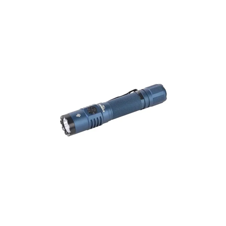 AceBeam T35 Blue 137,6 mm IP68 LED-taskulamp 1900 lm, 380 m valgusvihuga, 18650 Li-Ion akuga
