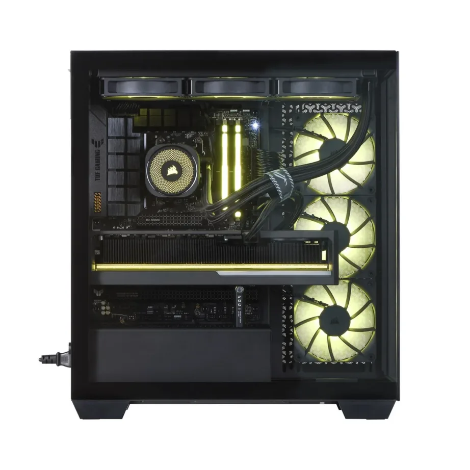 Actina iCUE 9800X3D/64B/2TB/RTX5090 64GB DDR5, 2TB SSD, RTX 5090, AMD Ryzen 7 9800X3D mänguarvuti, Wi-Fi 6, 1000W, must Midi Tower – 10