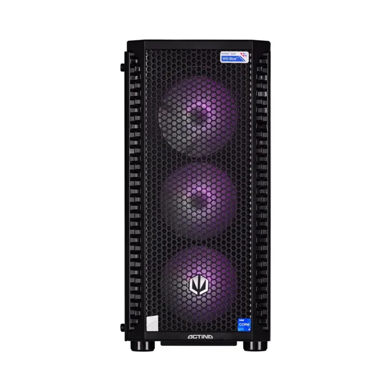 Actina KOMAAAGIP1339 16GB/1TB SSD/RTX 3060 arvuti AMD Ryzen 5 5500-ga, Wi-Fi, must Midi Tower