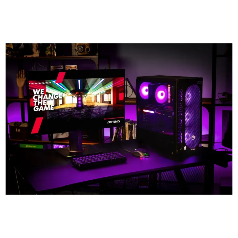 Actina KOMAAAGIP1339 16GB/1TB SSD/RTX 3060 arvuti AMD Ryzen 5 5500-ga, Wi-Fi, must Midi Tower