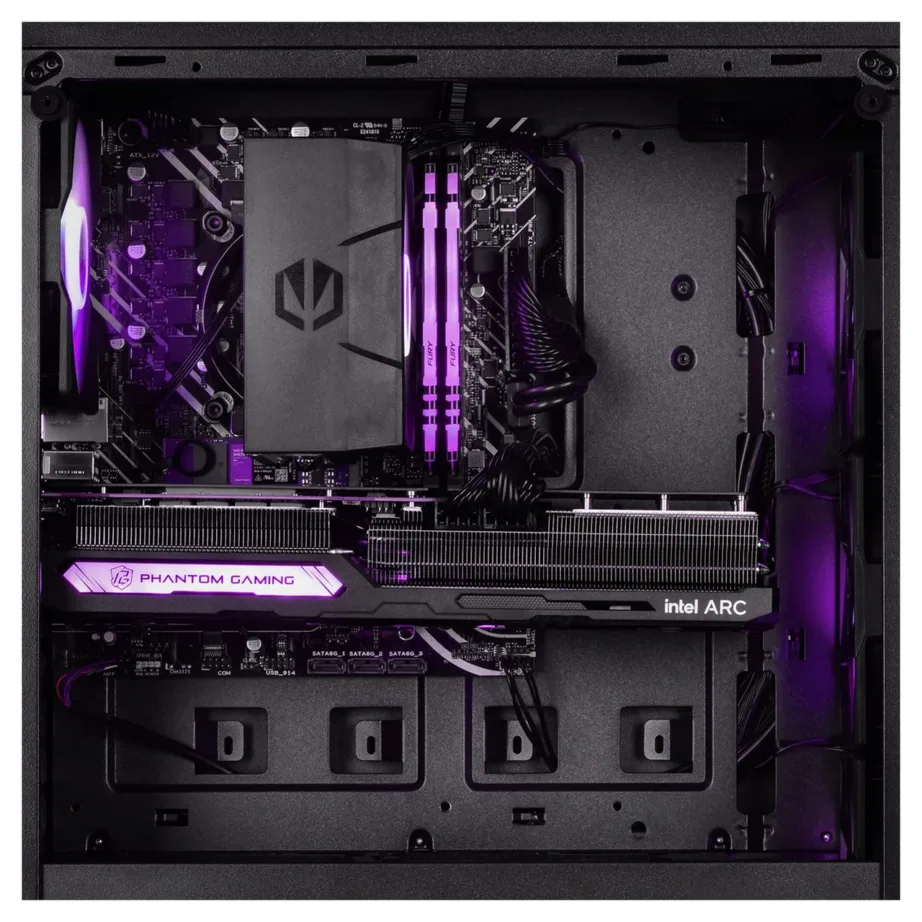 Actina KOMAAAGIP1340 AMD Ryzen 5 5600/16GB/1TB SSD/RTX 3060 must 600W midi tower mänguarvuti Wi‑Fi-ga - 2