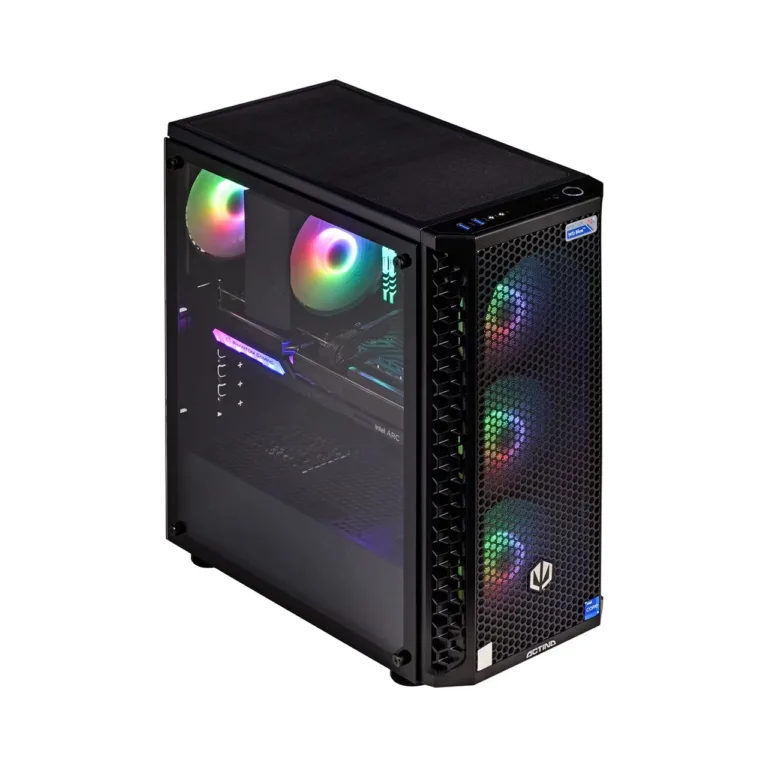 Actina KOMAAAGIP1340 AMD Ryzen 5 5600/16GB/1TB SSD/RTX 3060 must 600W midi tower mänguarvuti Wi‑Fi-ga