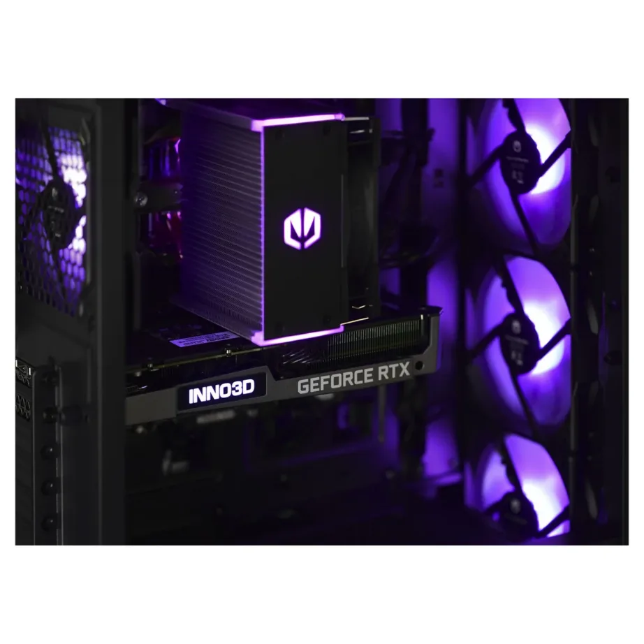 Actina KOMAAAGIP1382 Intel Core i5-12400F/16GB/1TB SSD/RTX 3060 must 447x205x413 mm mänguarvuti - 6